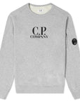 C.P Company Kids Goggle-Lens Sweater Grey