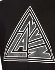 Lanvin Mens Triangle T shirt Black