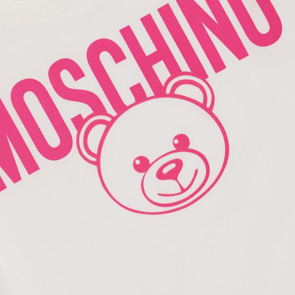Moschino Girls Toy T-Shirt &amp; Leggings Set White