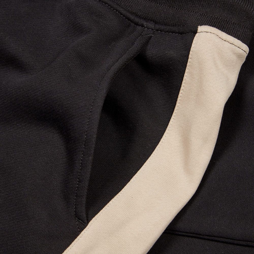 Moose Knuckles Mens Wabasso Brand-Print Organic Cotton Joggers Black