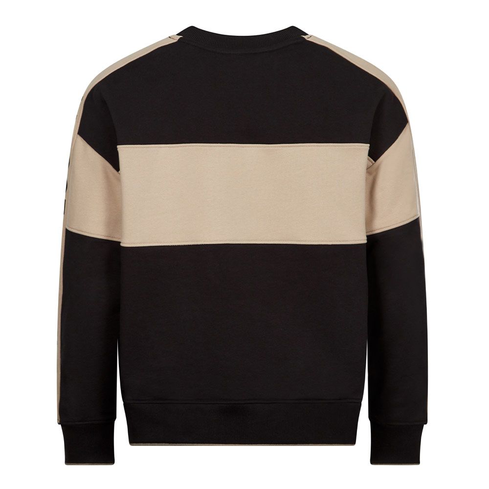 Moose Knuckles Mens Organic Cotton Jumper Black