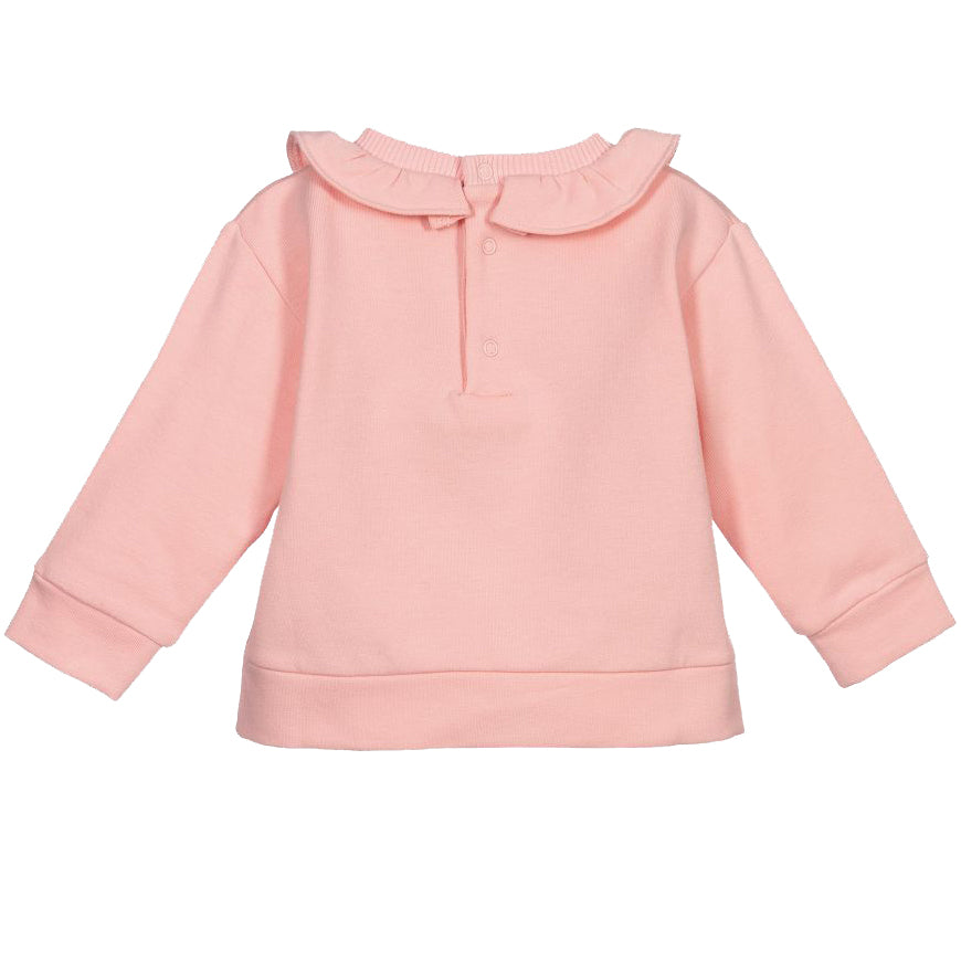 Moschino Baby Girl&#39;s Bear Sweatshirt Pink