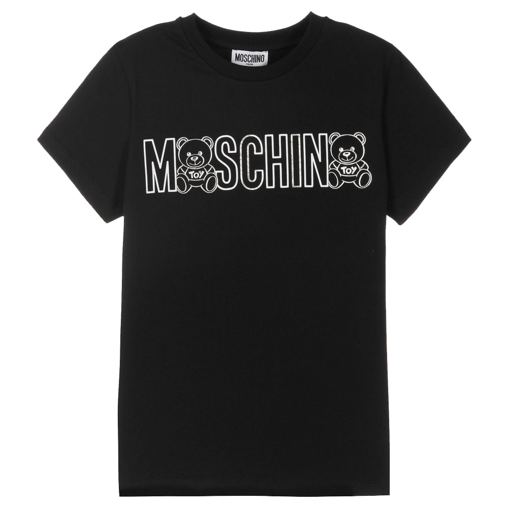 Moschino Boys Toy Bear T-shirt Black