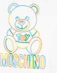 Moschino Unisex Kids Oversized Bear T-shirt White