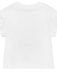 Moschino Girls Bear T-shirt White