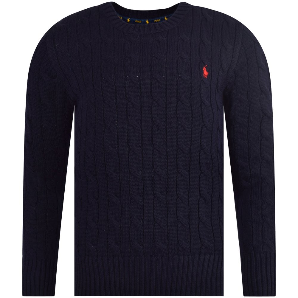 Ralph Lauren Boys Knitted Jumper Navy