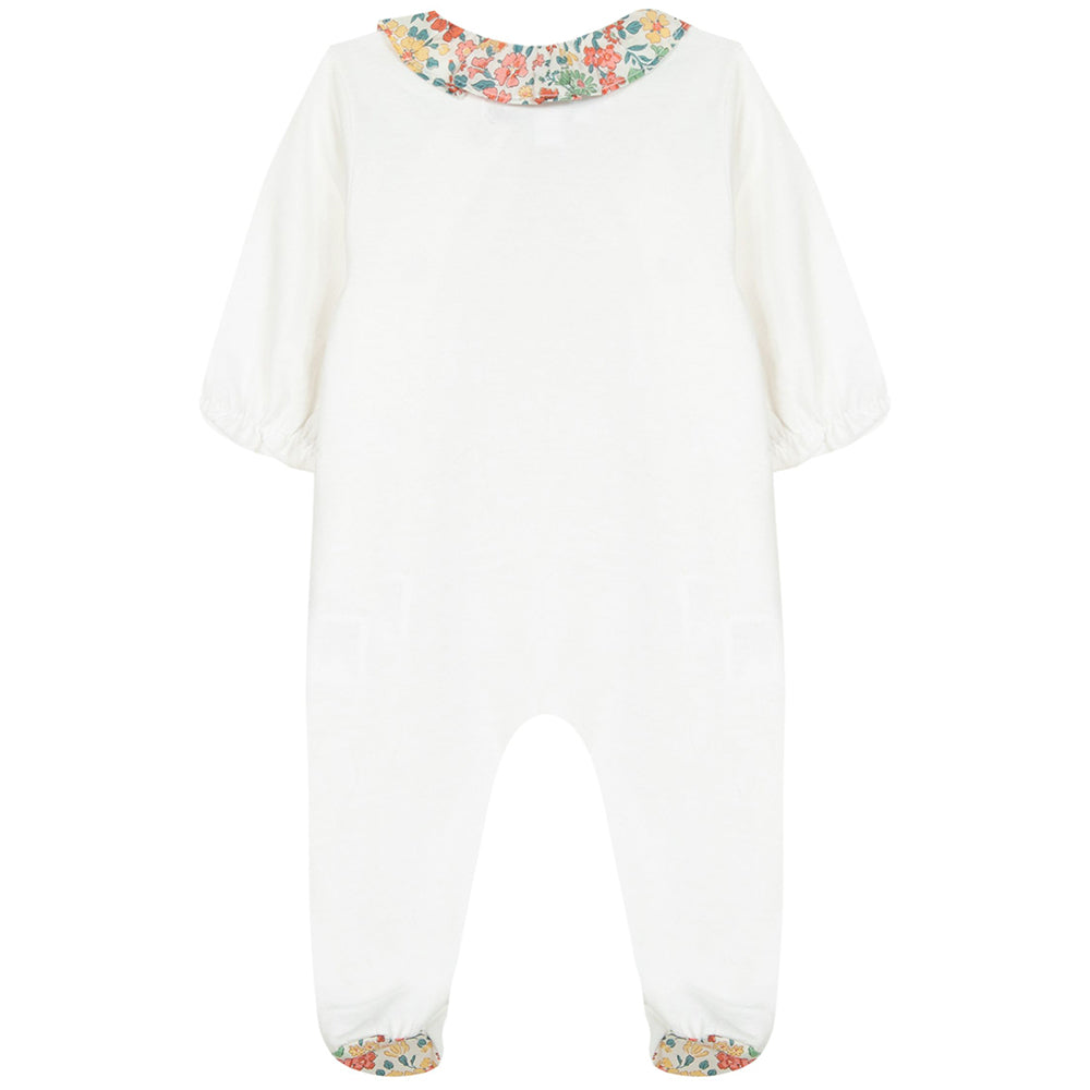 Tartine Et Chocolat Baby Girls Babygrow White