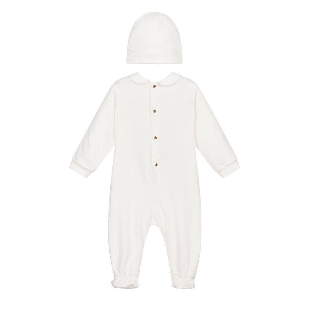 Versace - Baby Boys Medusa Print Babygrow With Hat Set