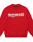 Dsquared2 Baby Boys Logo Print Sweatshirt Red