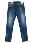 Replay Men's Hyperflex White Shades Jeans Blue