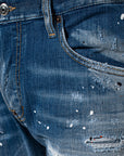 Dsquared2 Men's Skater Jeans Blue