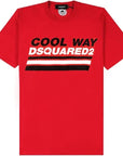 Dsquared2 Men's Cool way T-Shirt Red