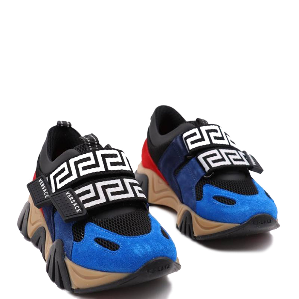 Versace Boys Squalo Sneakers Multi-Coloured