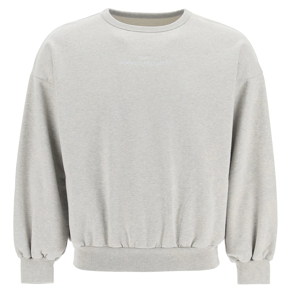 Maison Margiela Men&#39;s Logo Sweater Grey