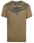 C.P. Company Boys Goggle Logo T-shirt Khaki Green