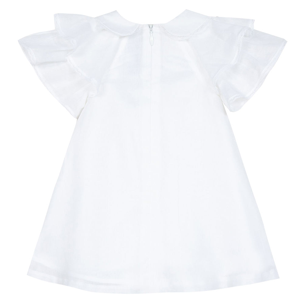 Tartine Et Chocolat Baby Girls Jardin Miniature Dress White