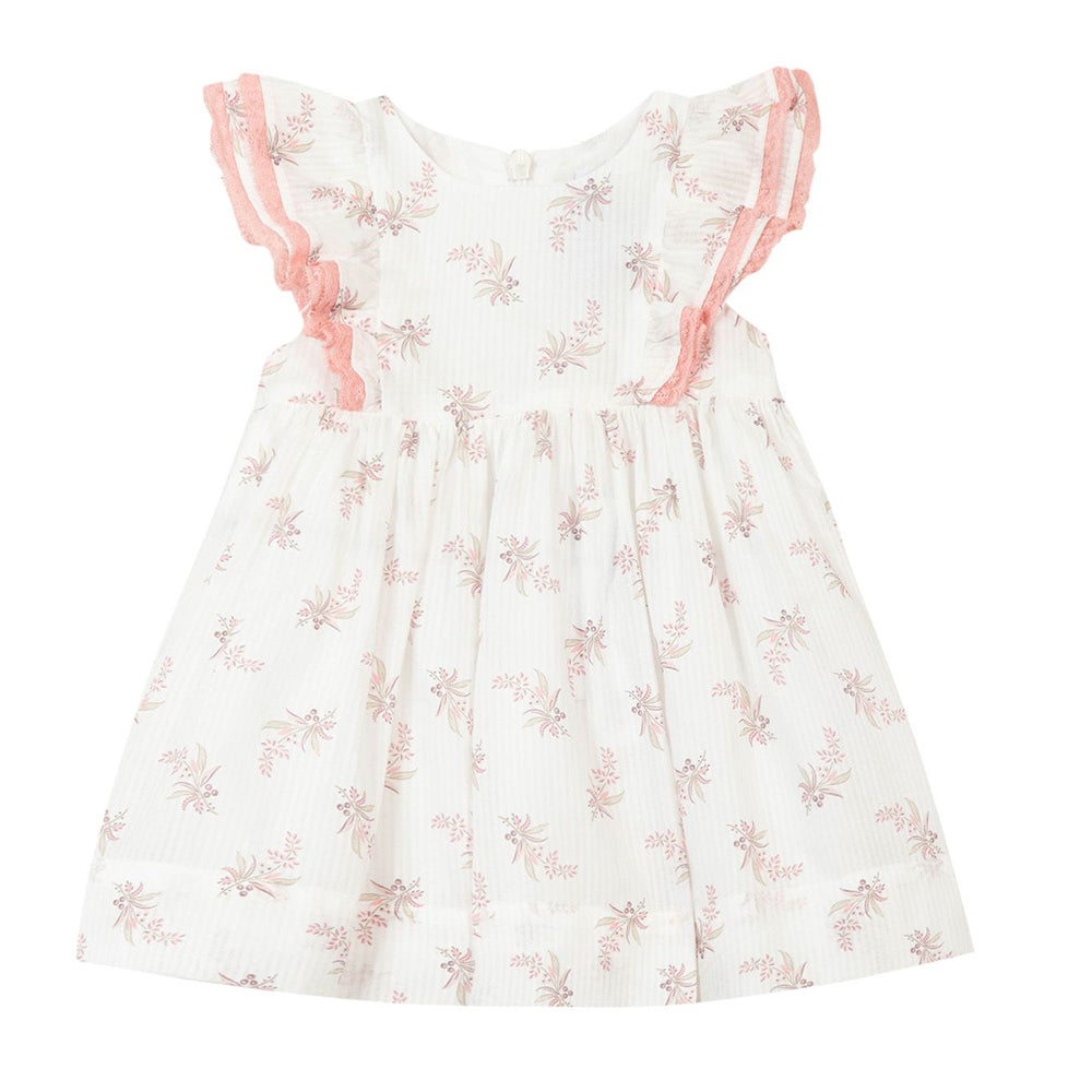 Tartine Et Chocolat Baby Girls Colin Maillard Dress Pink