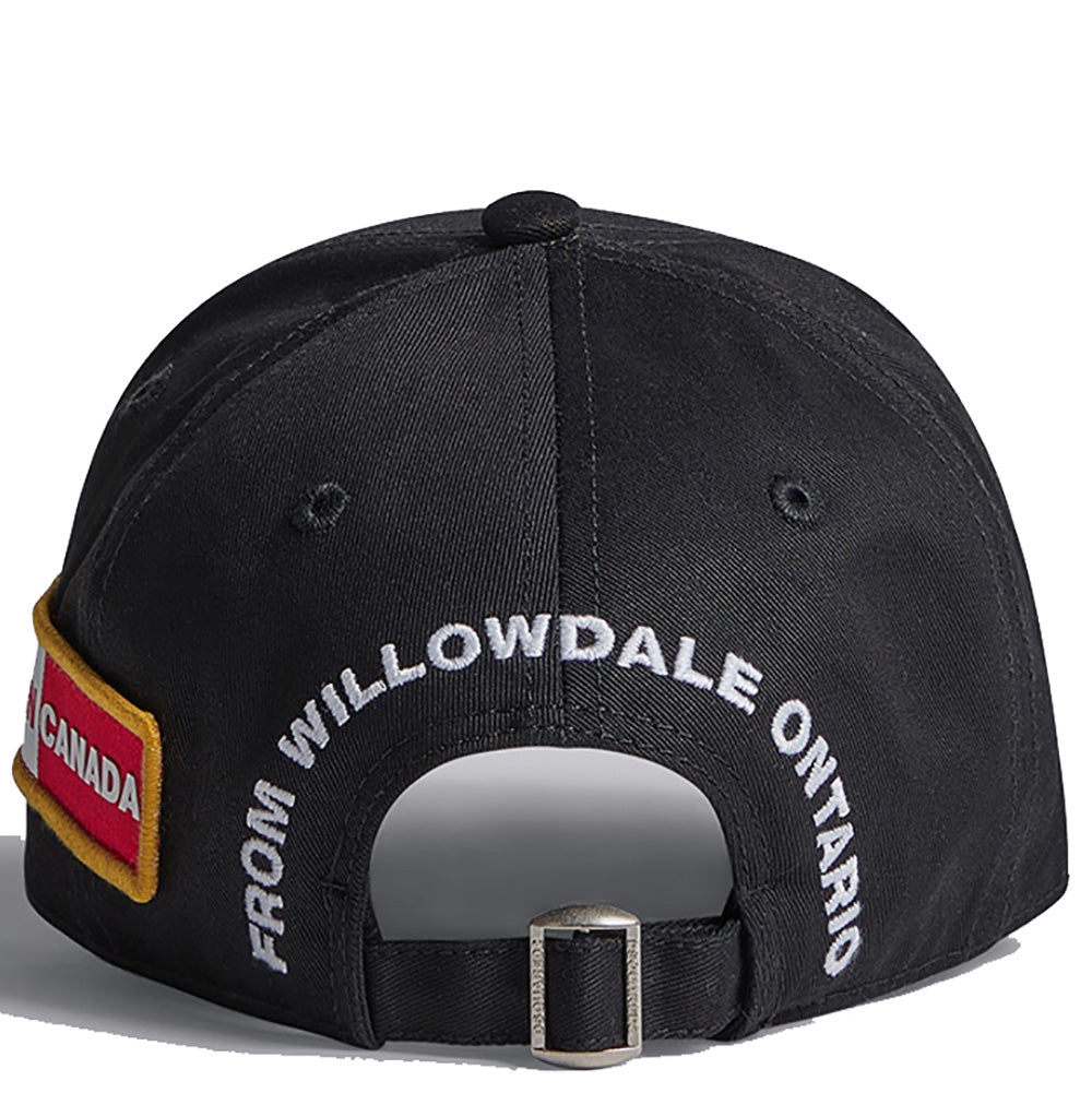 Dsquared2 Men&#39;s Twins of 64 Logo Cap Black